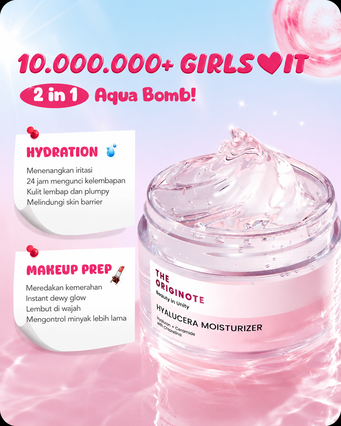 The Originote Hyalucera Moisturizer Gel 50ml